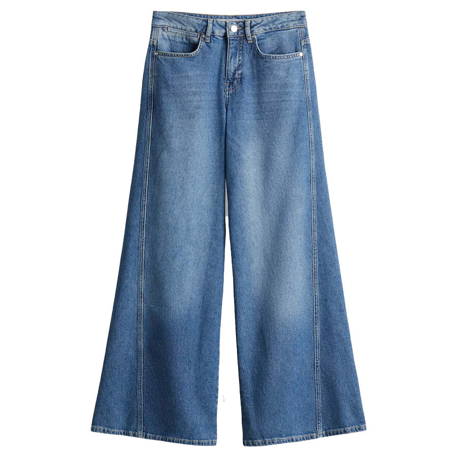 SOMEDAY JEANS CELLMA PALAZZO TWIST MID BALANCE BLUE
