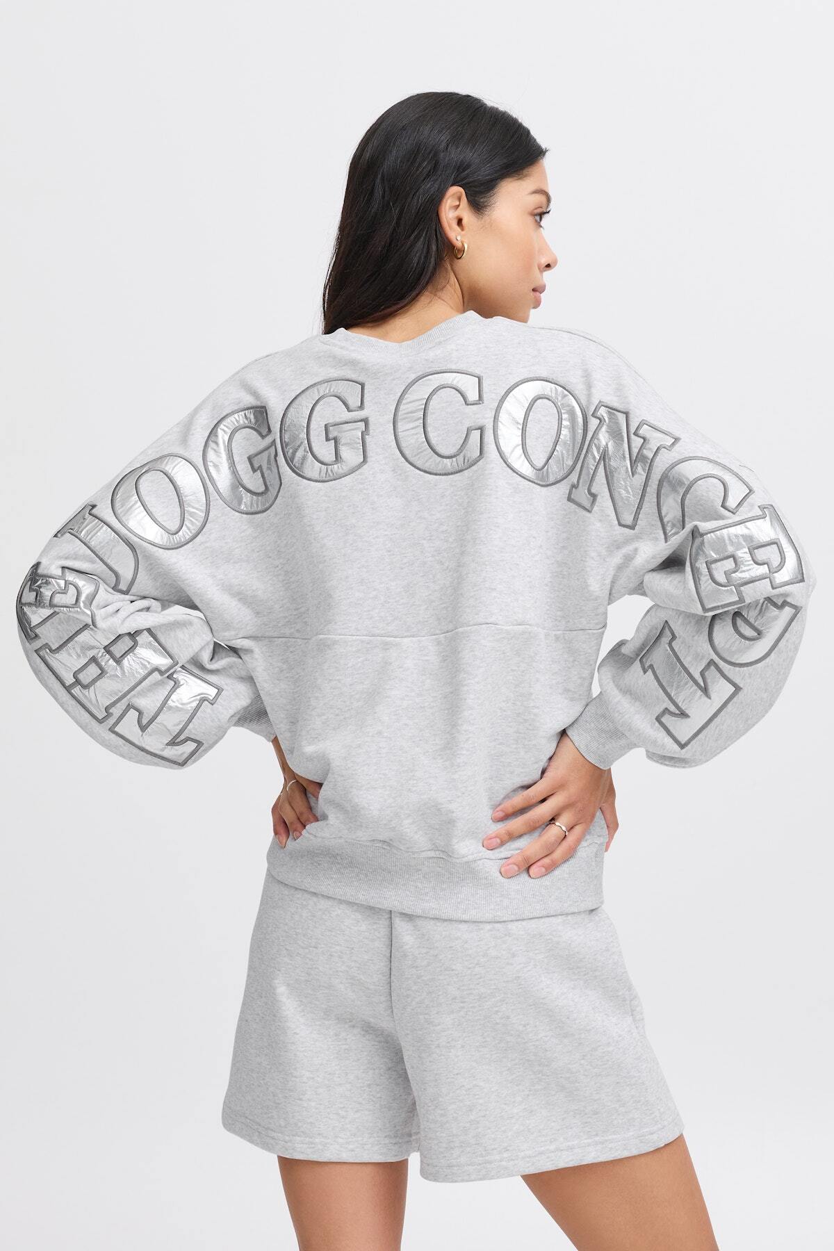 THE JOGG CONCEPT SWEATER SAJA LIGHT GREY MELANGE