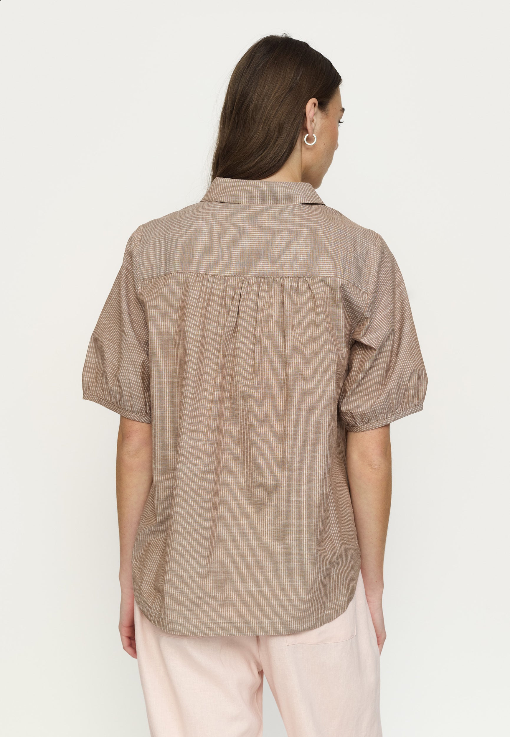 SOFT REBELS BLOUSE EBBI BISON