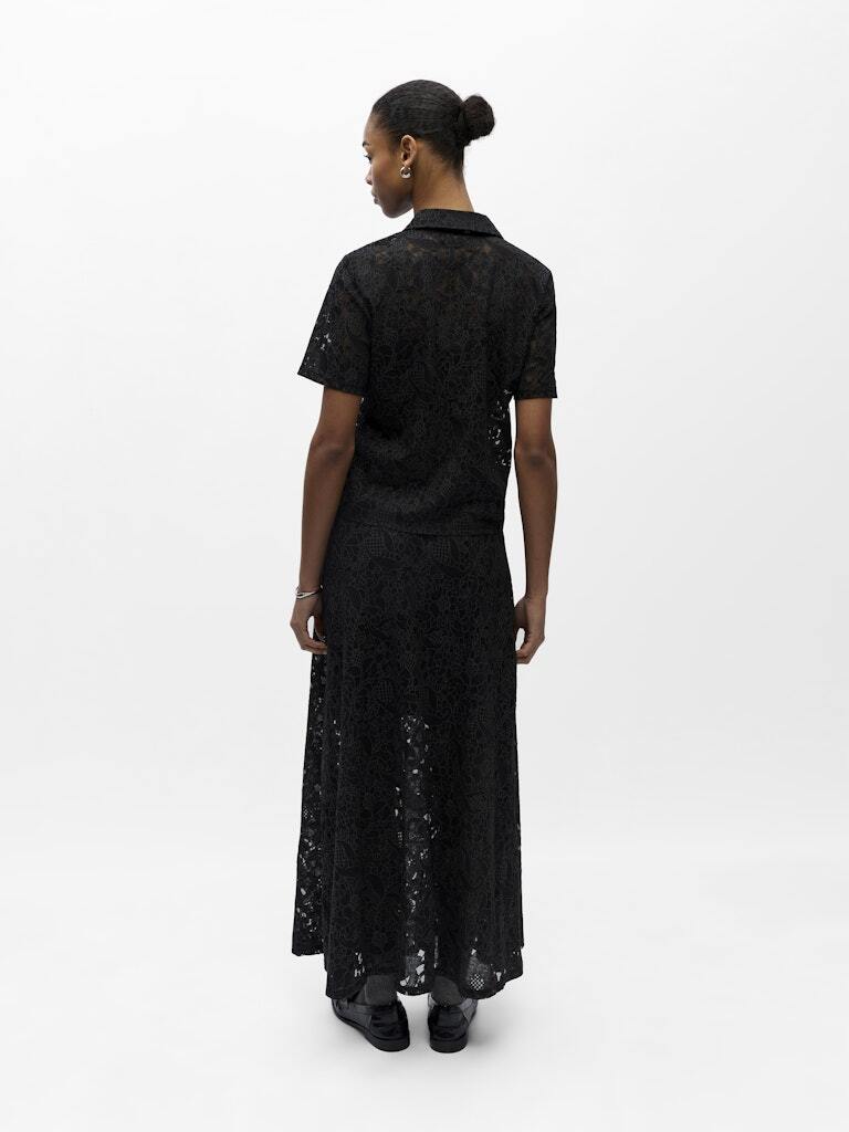 OBJECT POLO BIANCA BLACK