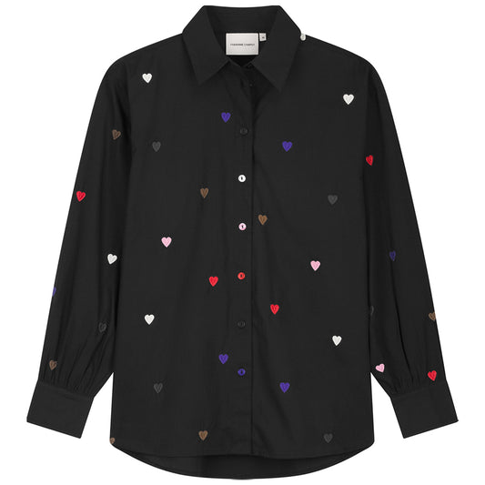 FABIENNE CHAPOT BLOUSE ALENA BLACK INK/MULTI