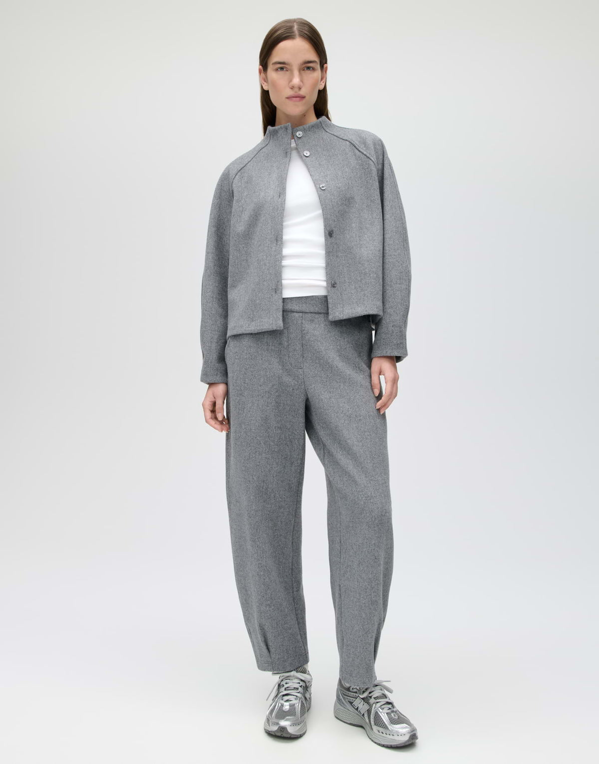 OPUS BROEK MYHA COZY CLUB QUIET GREY