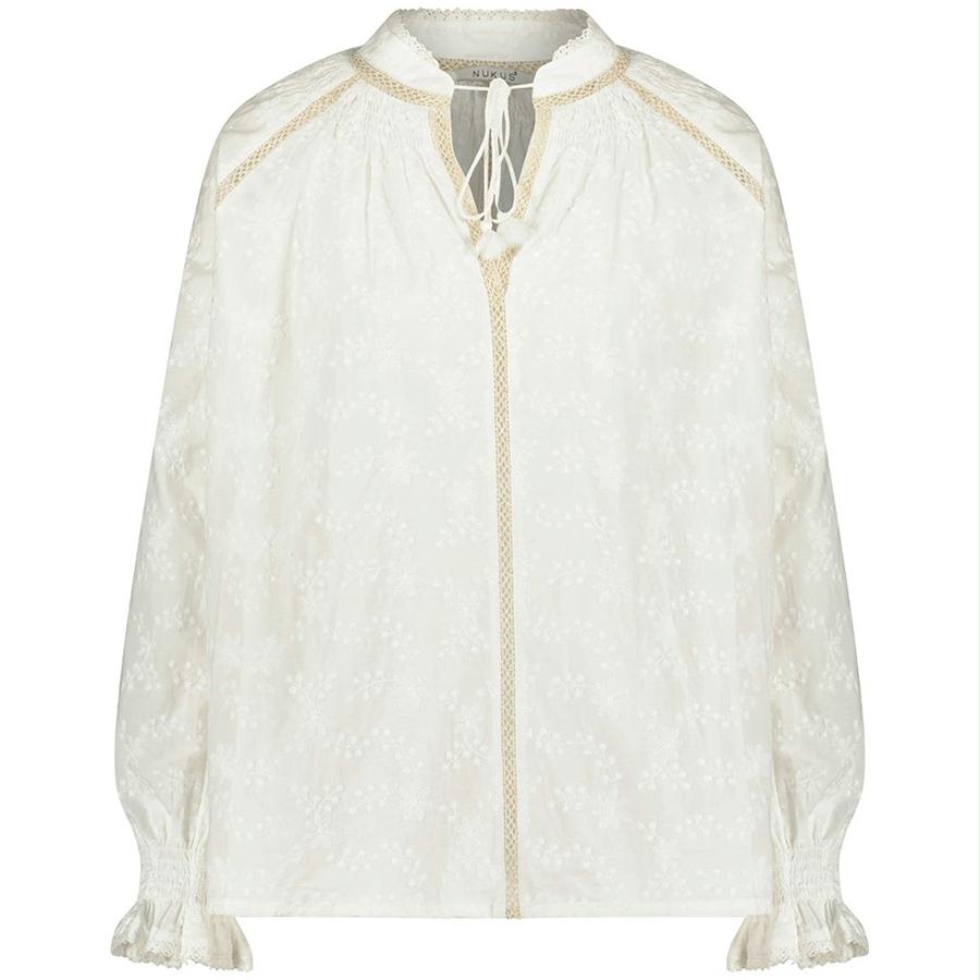 NUKUS BLOUSE ISABELLA OFF-WHITE