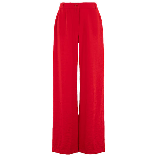 ANNA BROEK STRAIGHT FIT RED SOLID
