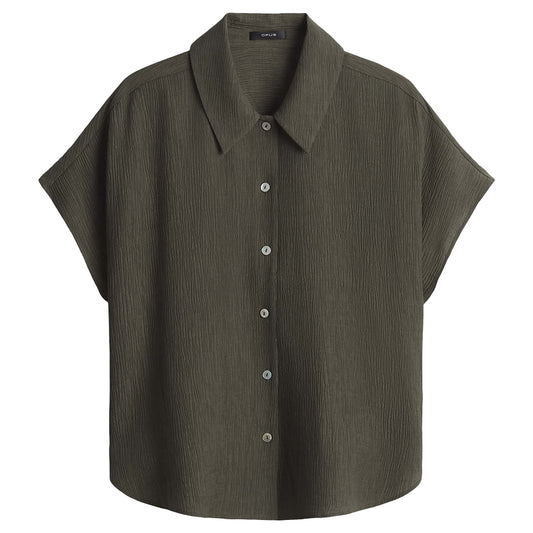 OPUS BLOUSE FASINGA OLIVE LEAF