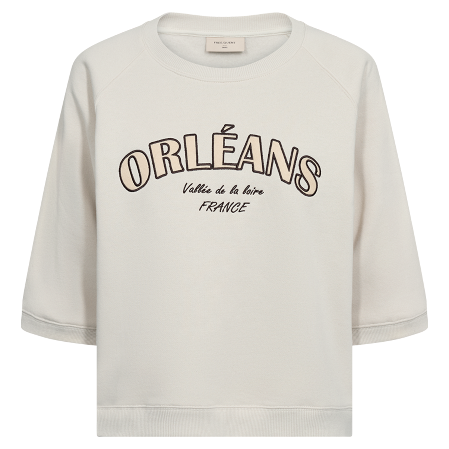 FREEQUENT SWEATER KAMELA MOONBEAM/BOULDER