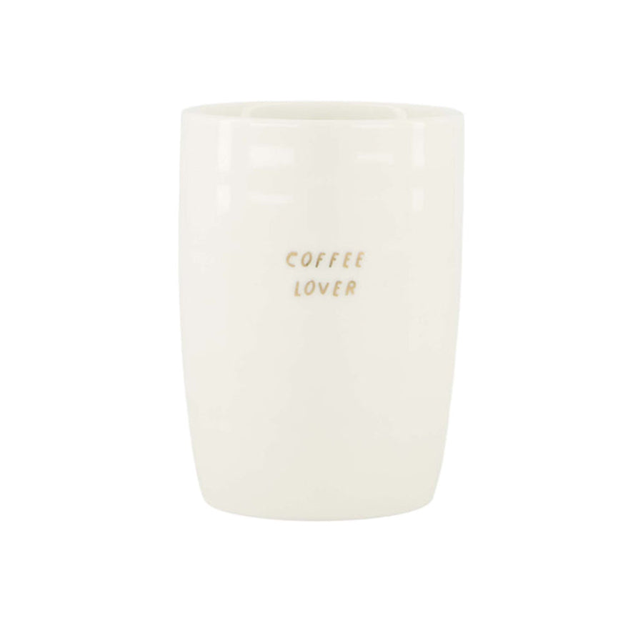 ZUSSS KOFFIEMOK COFFEE LOVER WIT/GOUD