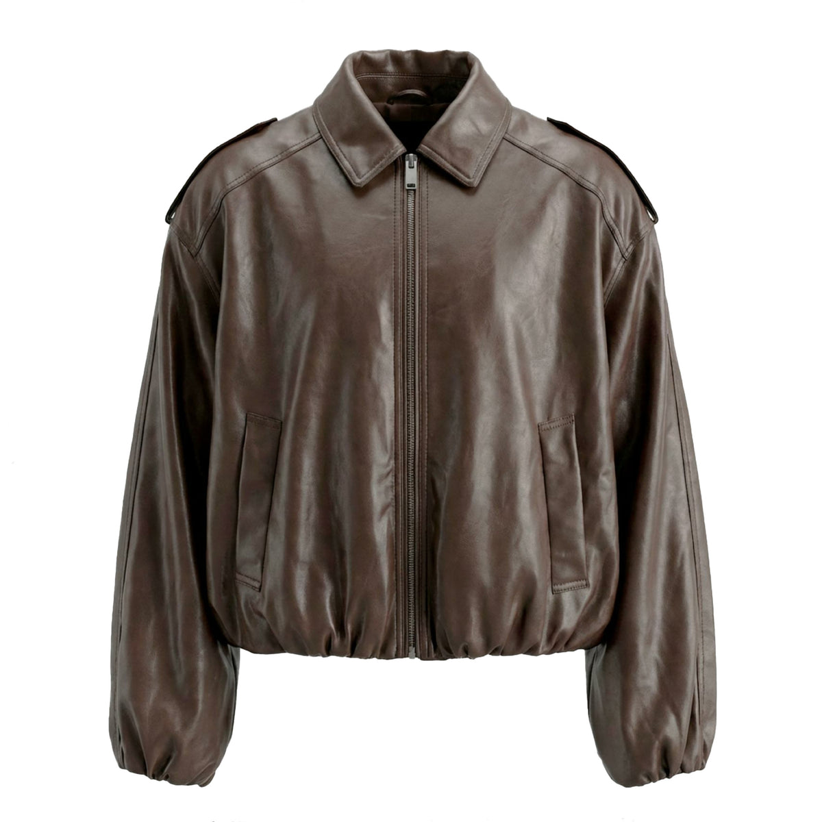 WITHBLACK JACKET ISABEL DARK BROWN