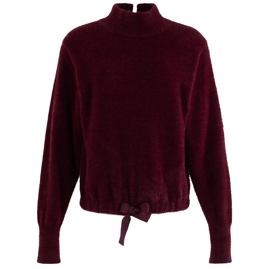 ANNA BLUE TRUI ENZIO BORDEAUX SOLID