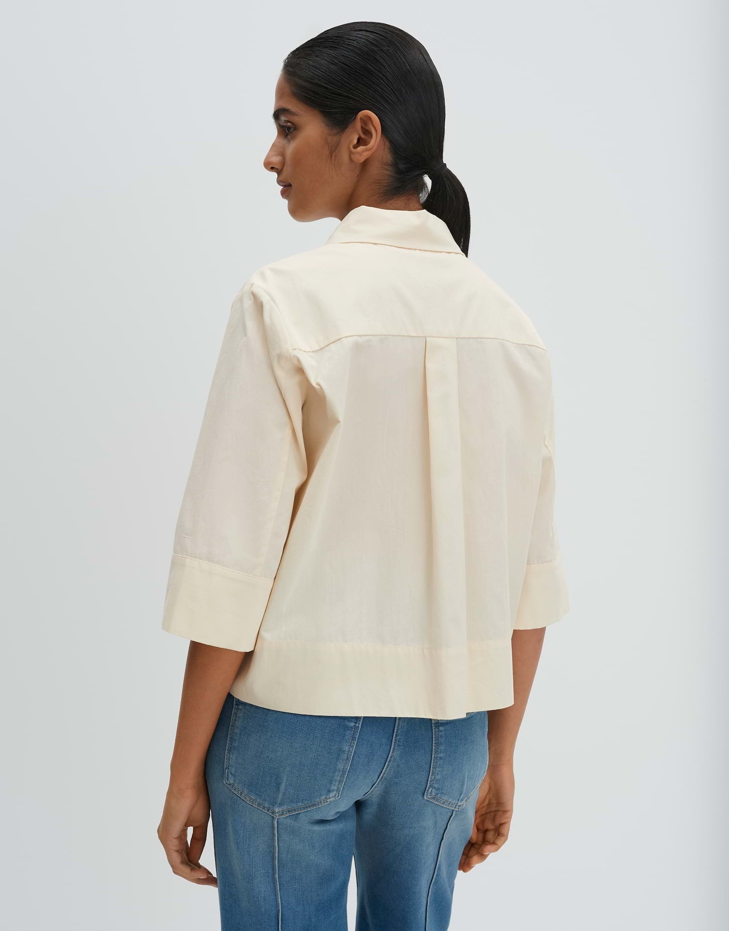 SOMEDAY BLOUSE ZARBA BOLD BUTTERCREAM