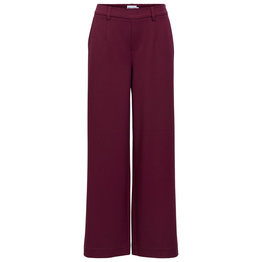 OBJECT BROEK LISA WIDE WINDSOR WINE