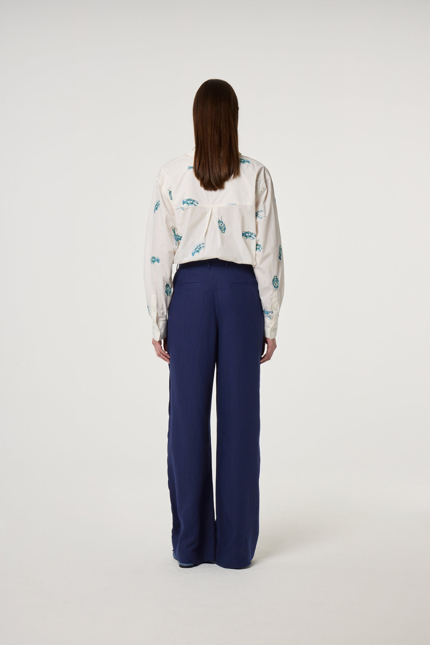 FABIENNE CHAPOT BLOUSE ALEX LANGOUSTINE COSY OFF-WHITE
