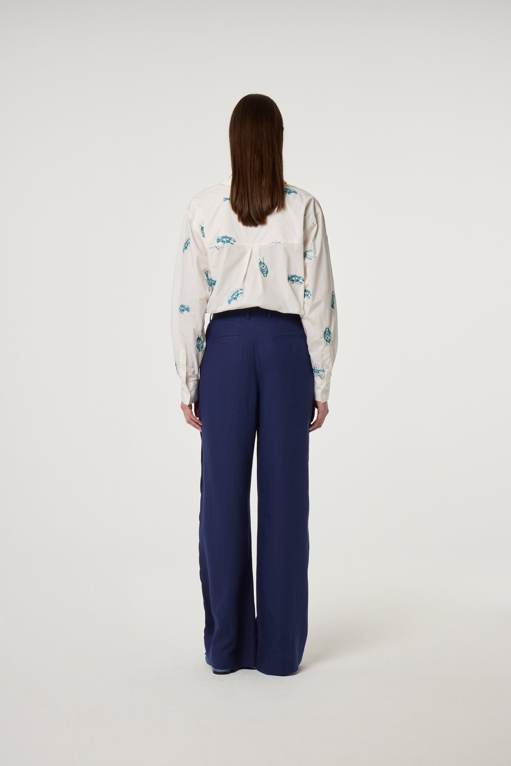 FABIENNE CHAPOT BLOUSE ALEX LANGOUSTINE COSY OFF-WHITE