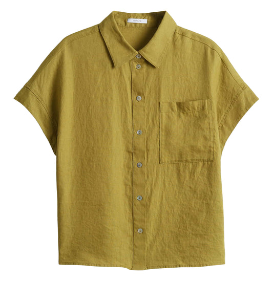 OPUS BLOUSE FELISA TROPICAL MOSS