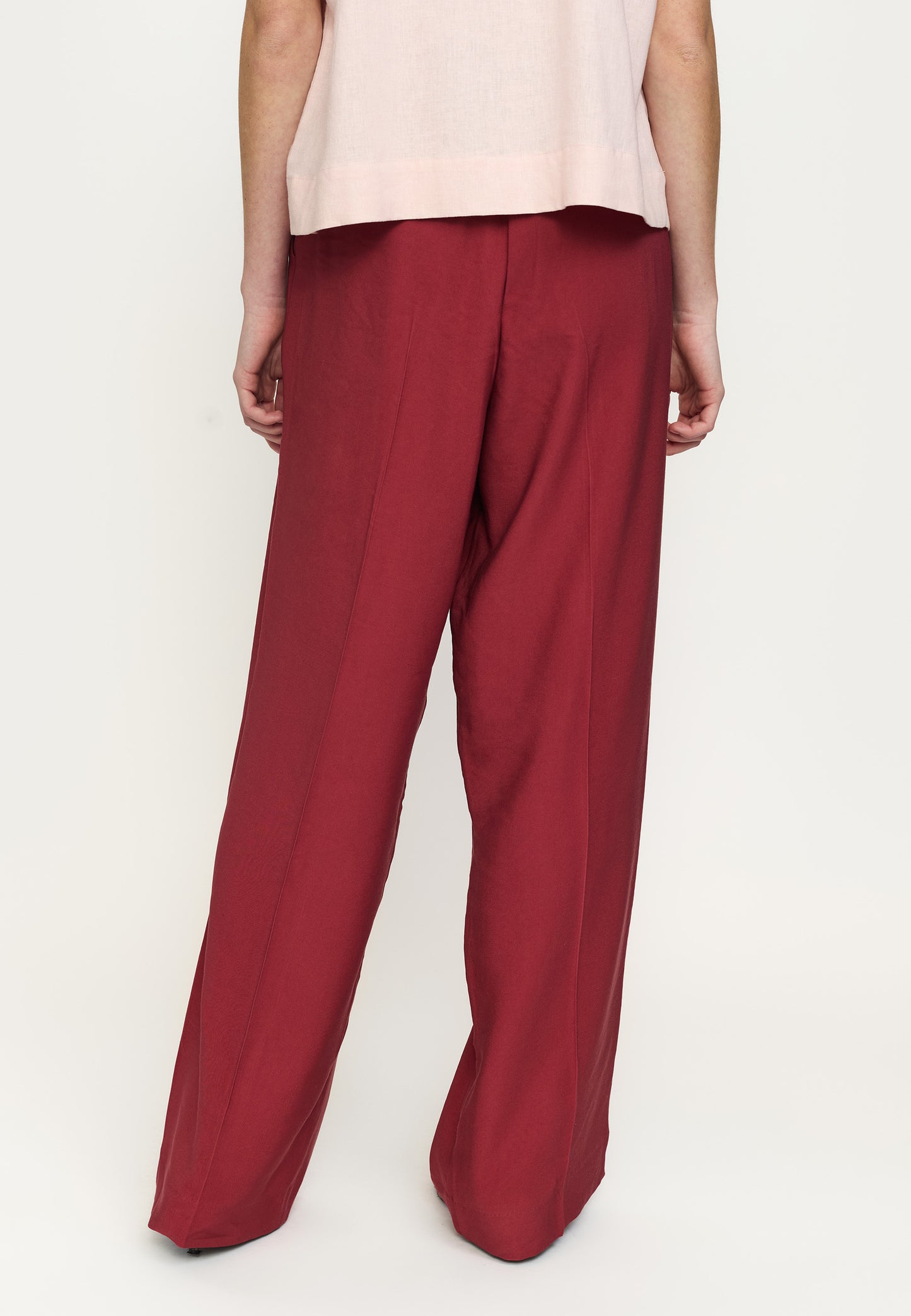 SOFT REBELS BROEK HENNA BURNT RUSSET