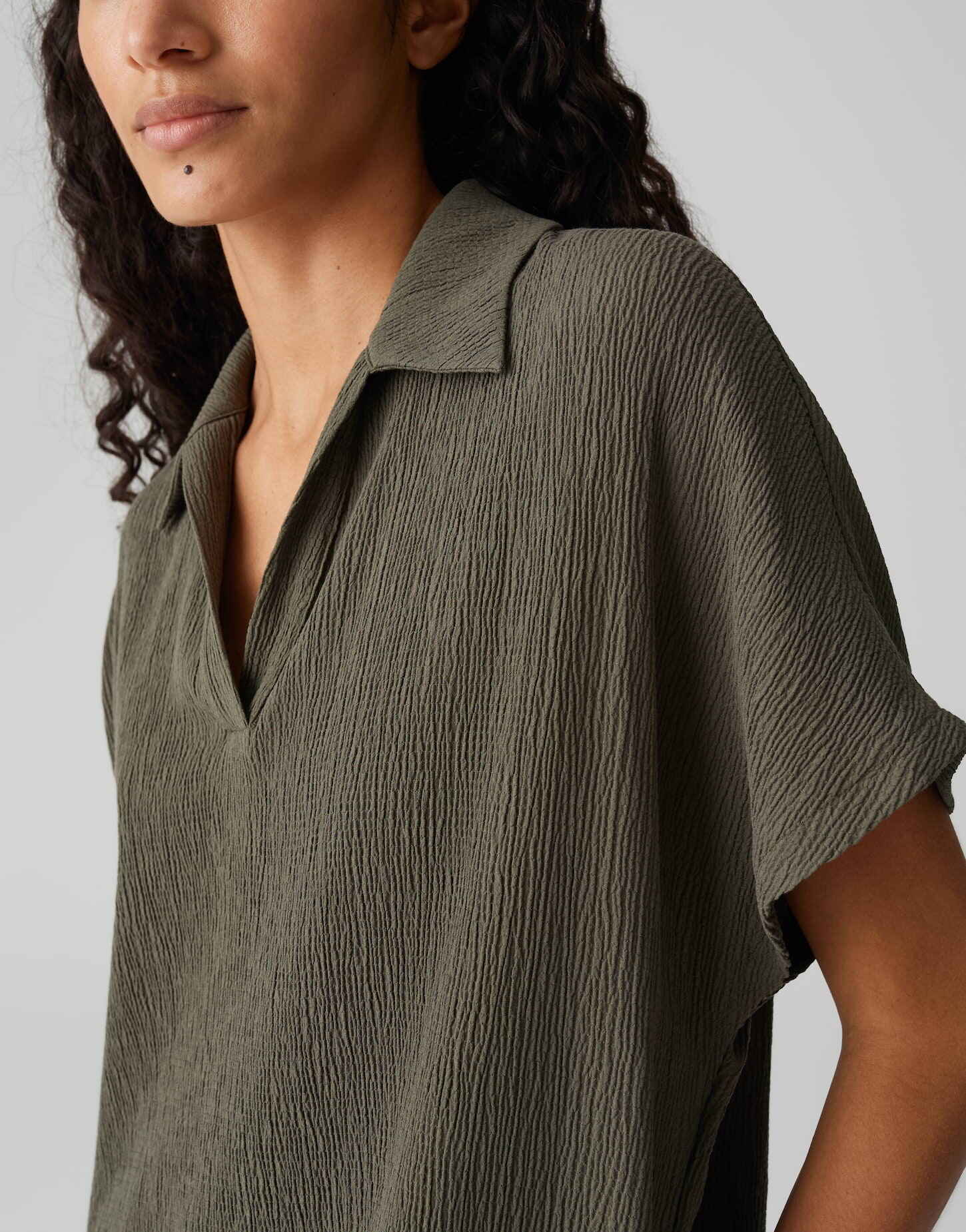 OPUS JURK WANNIE OLIVE LEAF