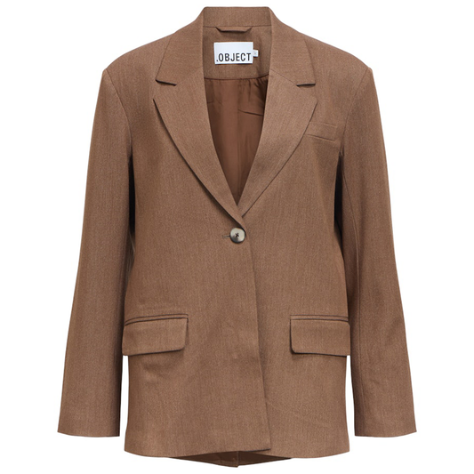 OBJECT BLAZER LISA CARAFE/MELANGE