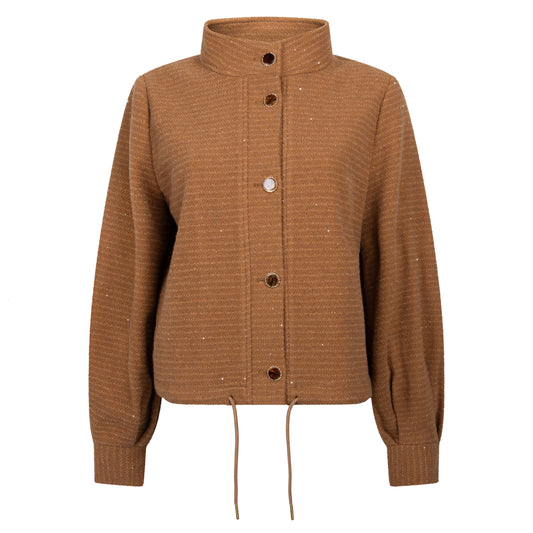 TRAMONTANA JACKET FANCY BOUCLÉ CINNAMON