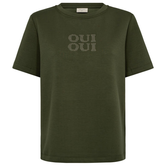 FREEQUENT T-SHIRT MALAK KOMBU GREEN