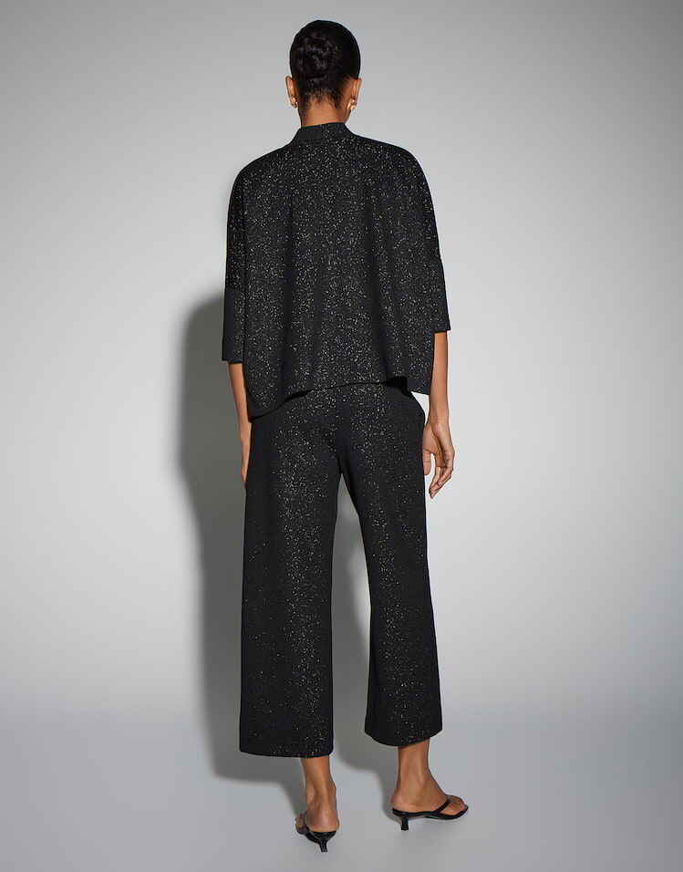 SOMEDAY SWEATSHIRT USHIMMER BLACK