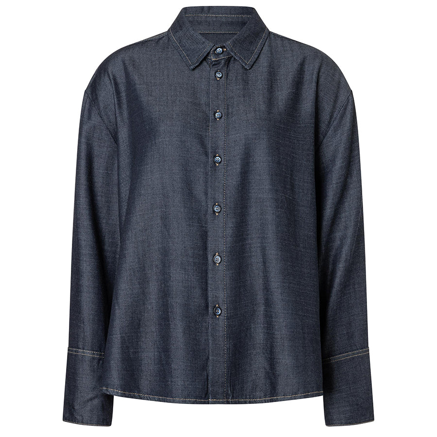 MAC BLOUSE OVER SHIRT FASHION RINSED