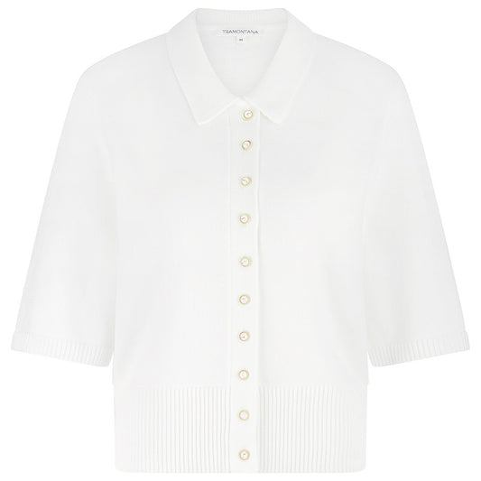 TRAMONTANA VEST POLO OFF-WHITE