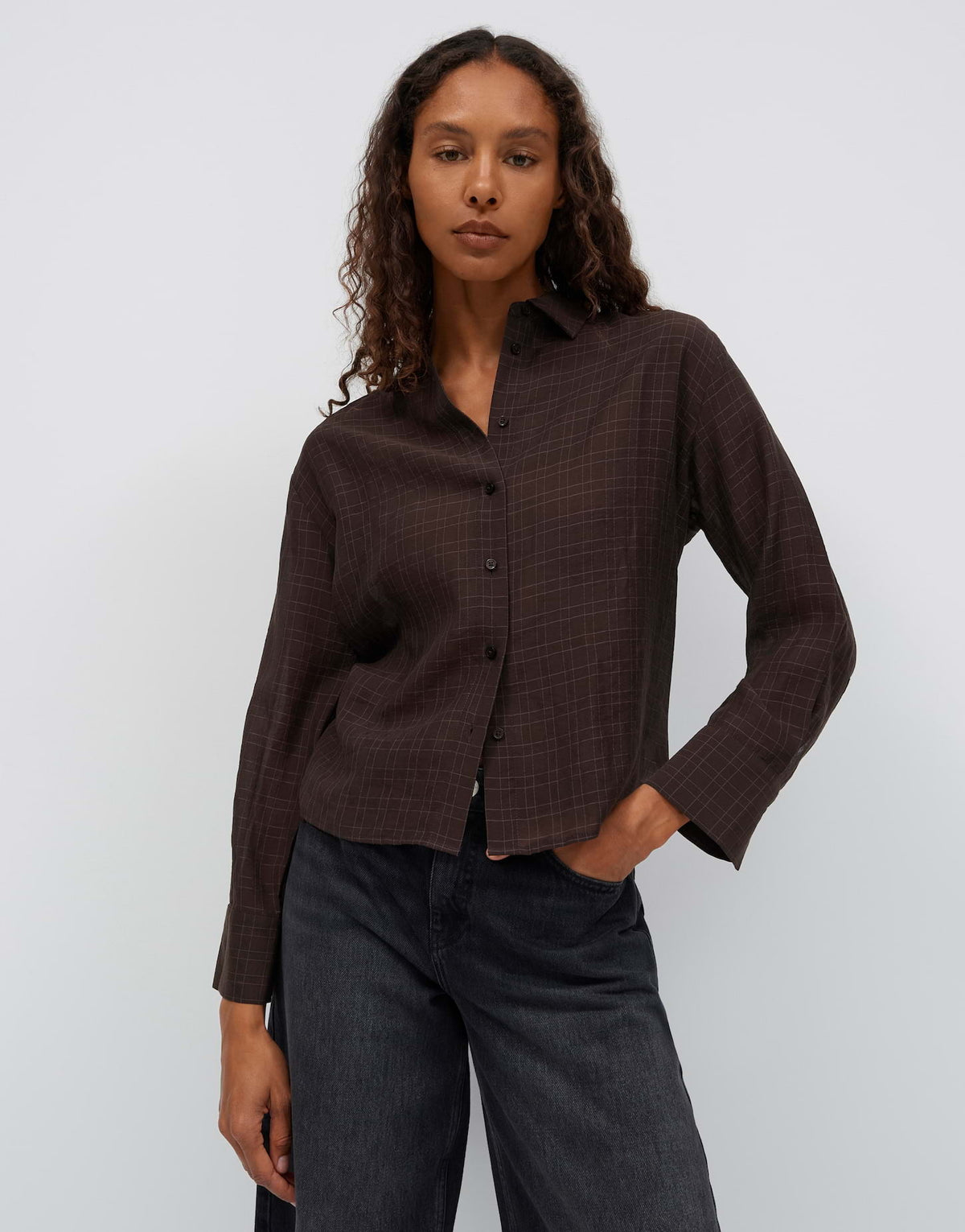 OPUS BLOUSE FARGYLE AFFOGATO
