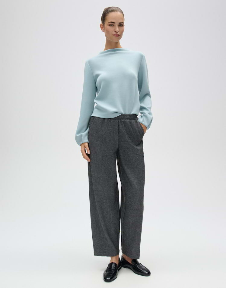 OPUS SWEATER GISINNA DUSTY AQUA