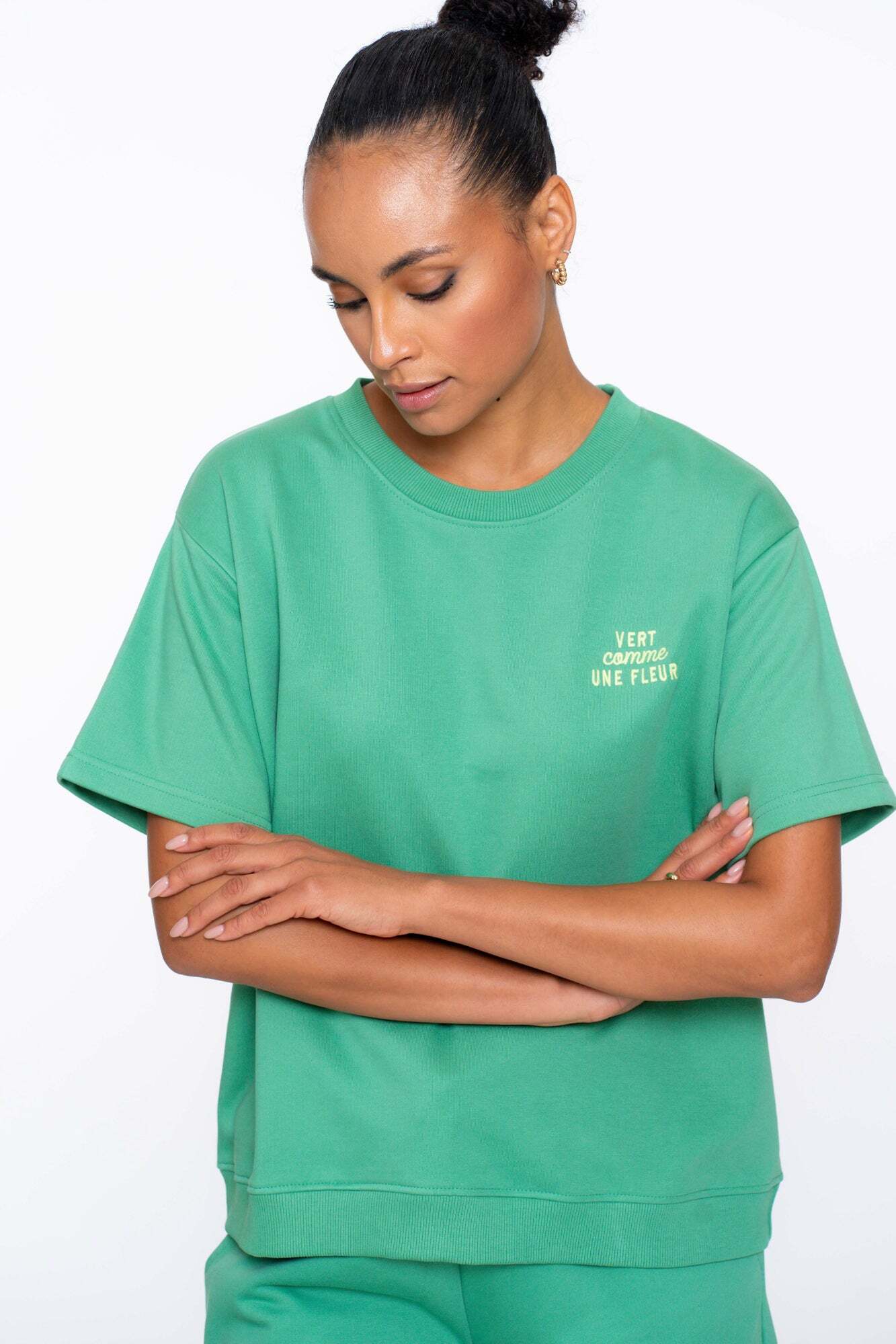 GEISHA SWEATER VERT SAGE