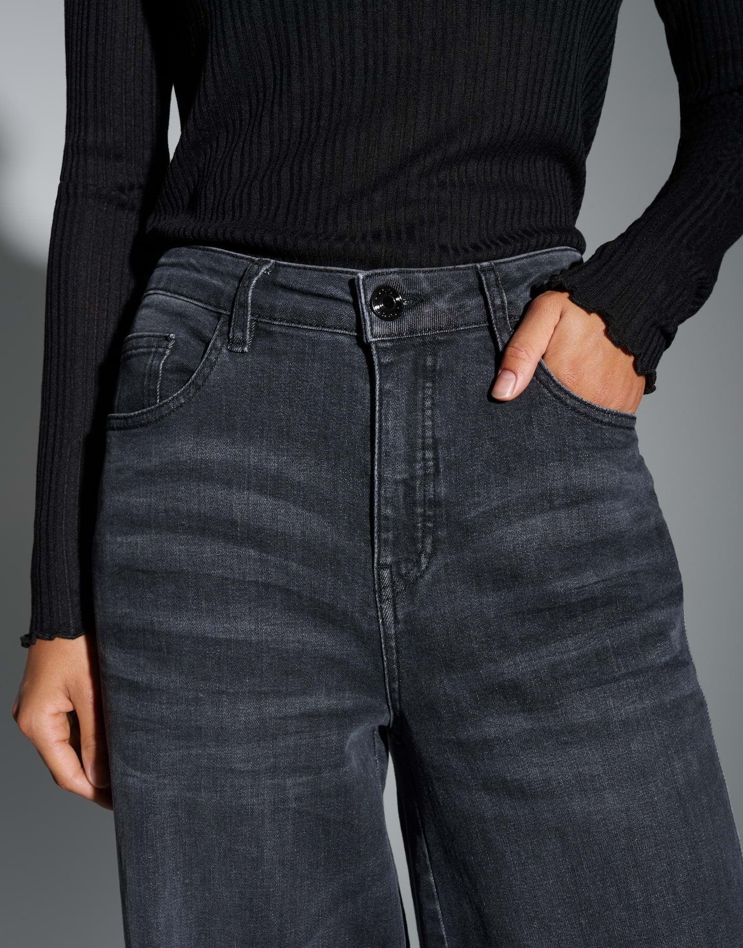 OPUS JEANS MIVA COSMIC MID VISION GREY