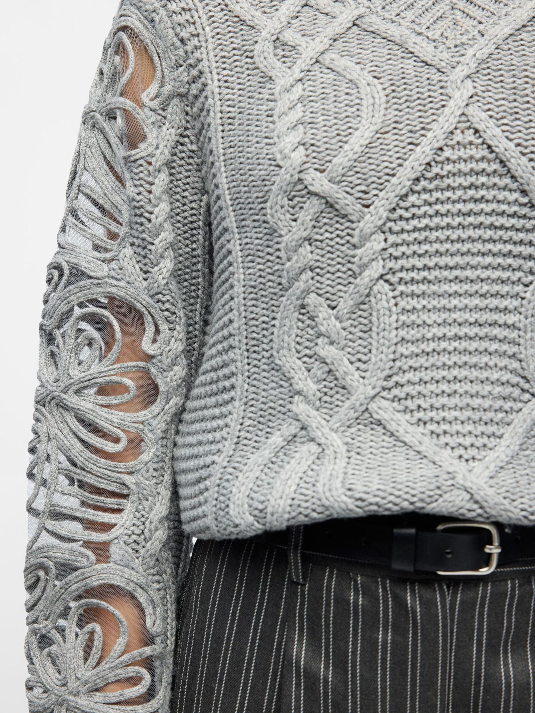 OBJECT TRUI ELISSE LIGHT GREY MELANGE