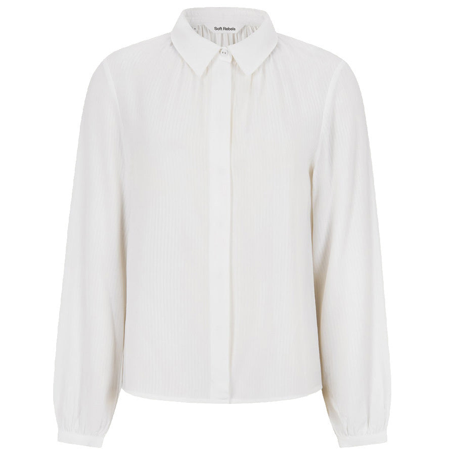 SOFT REBELS BLOUSE JARRAH SNOW WHITE