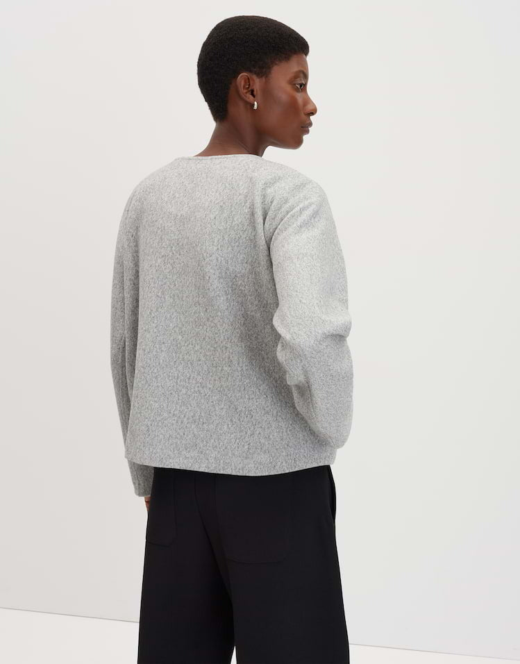 SOMEDAY VEST UBEA HAZY FOG MELANGE