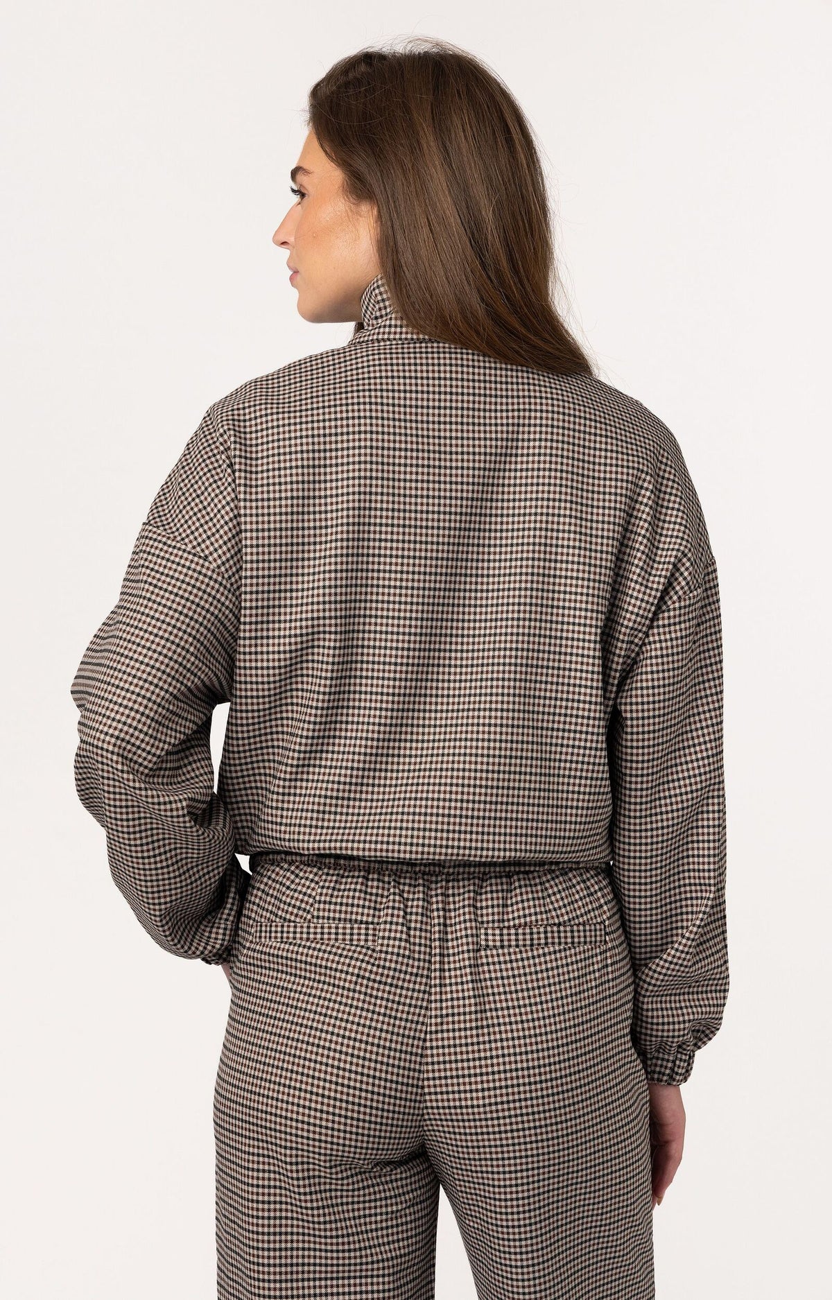ANNA BLUE JACKET MELO BRUIN