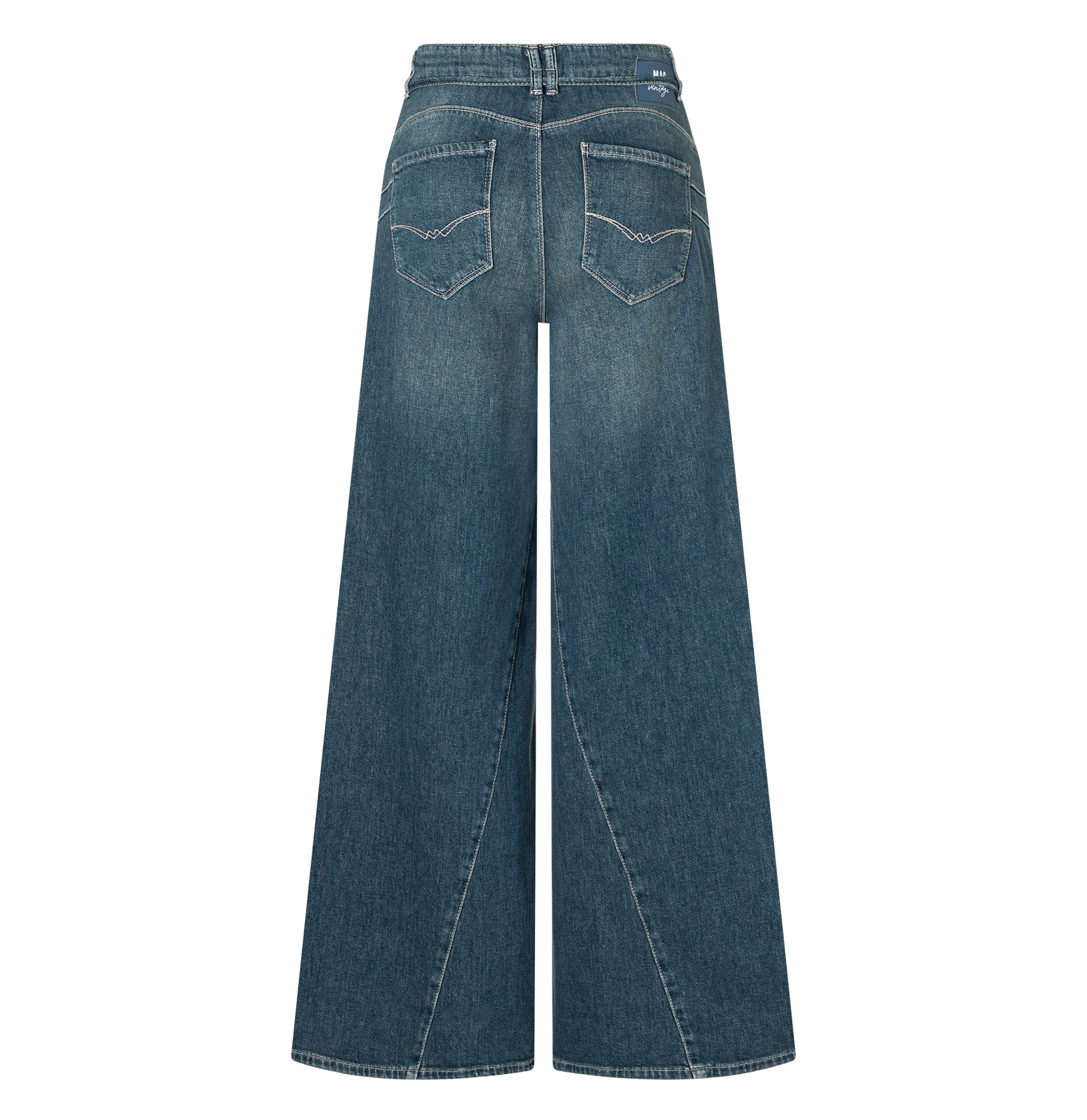 MAC JEANS WIDE EXTREME GREENISH BLUE