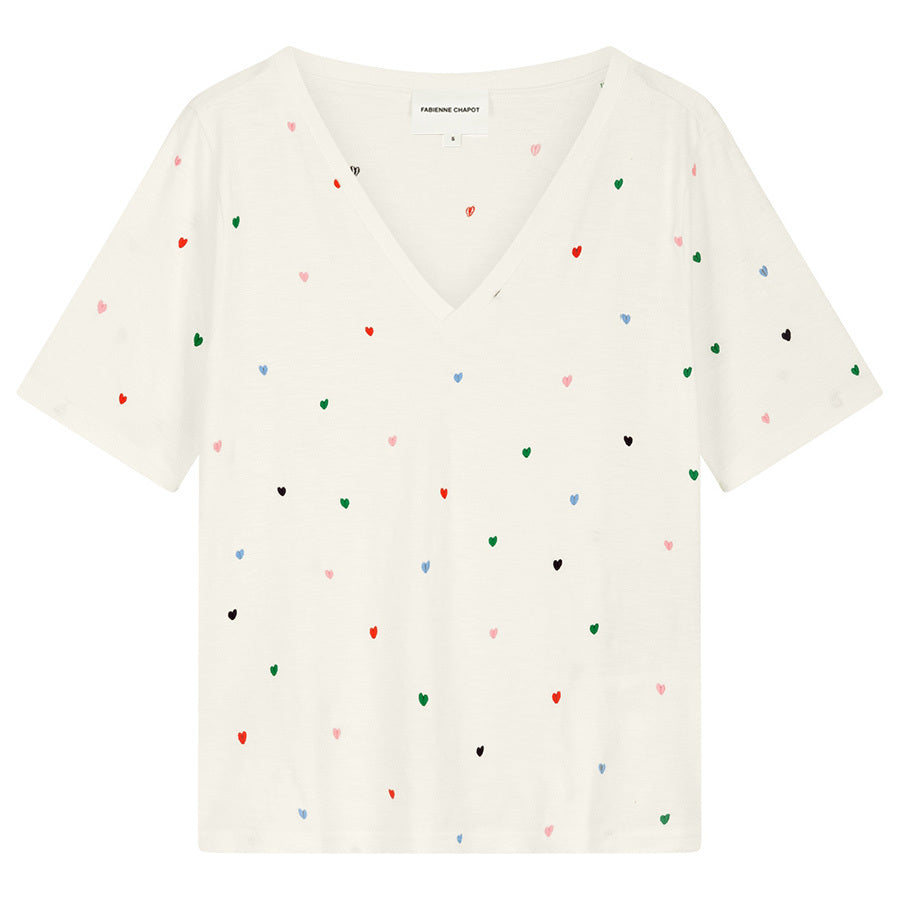 FABIENNE CHAPOT T-SHIRT PHIL COSY WHITE