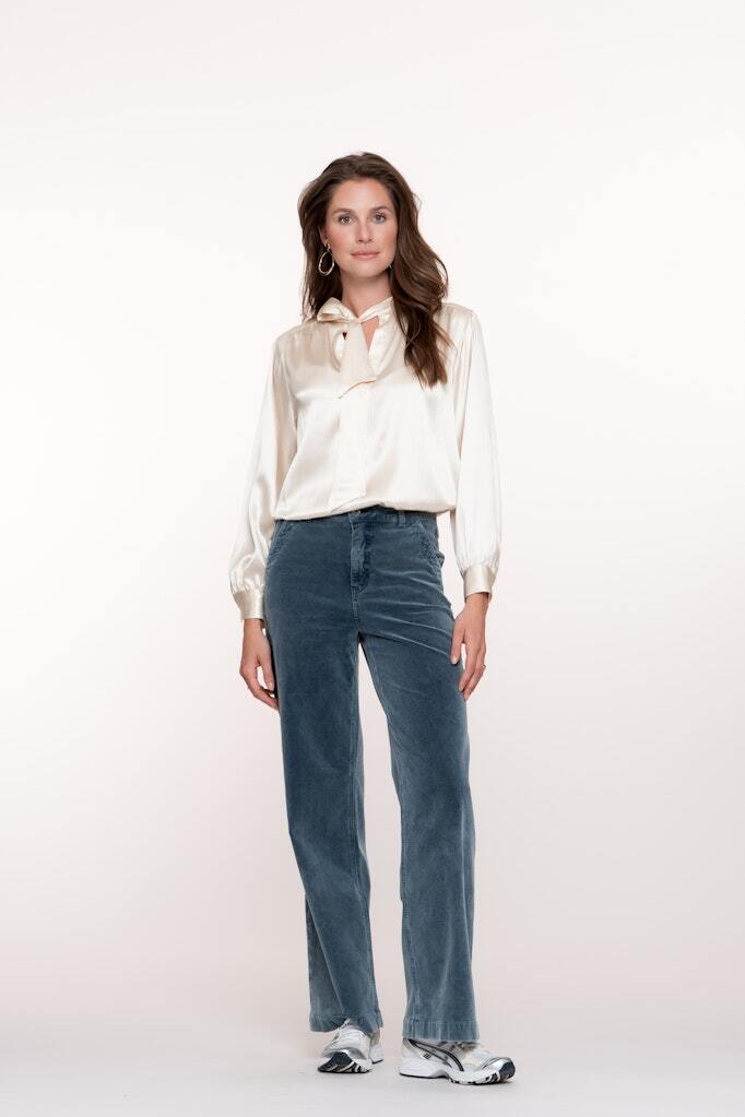 GEISHA BROEK CORDUROY INDIGO