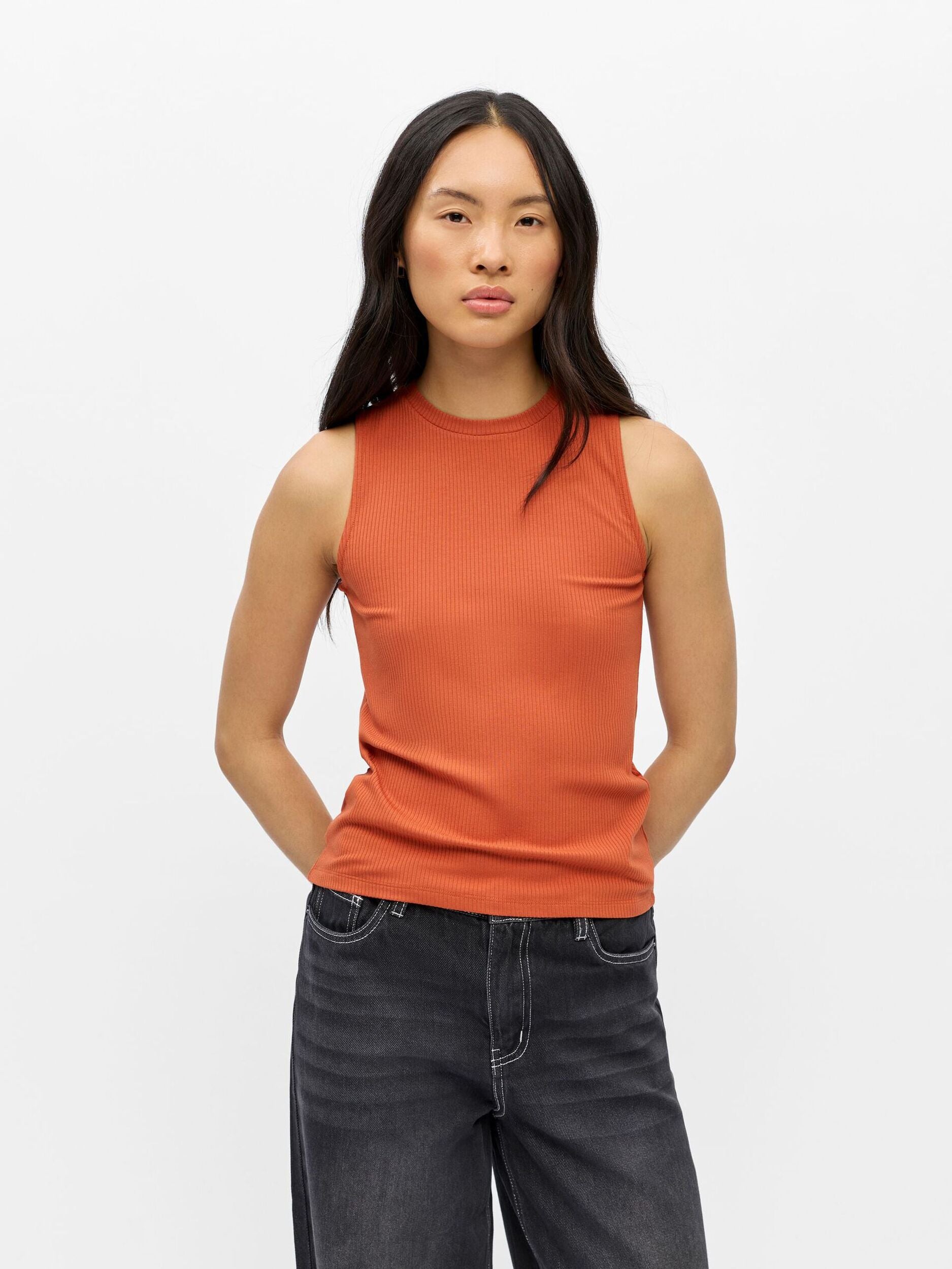 OBJECT TANKTOP JAMIE BURNT BRICK