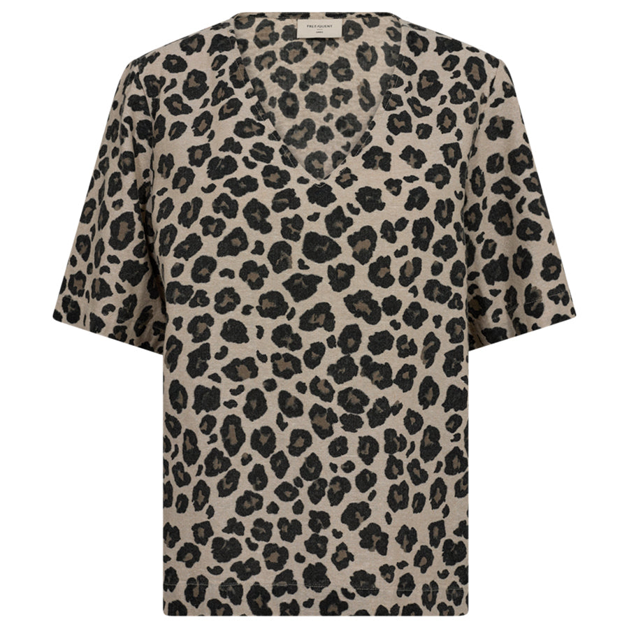 FREEQUENT TOP LAVISCO SAND MELANGE/BLACK