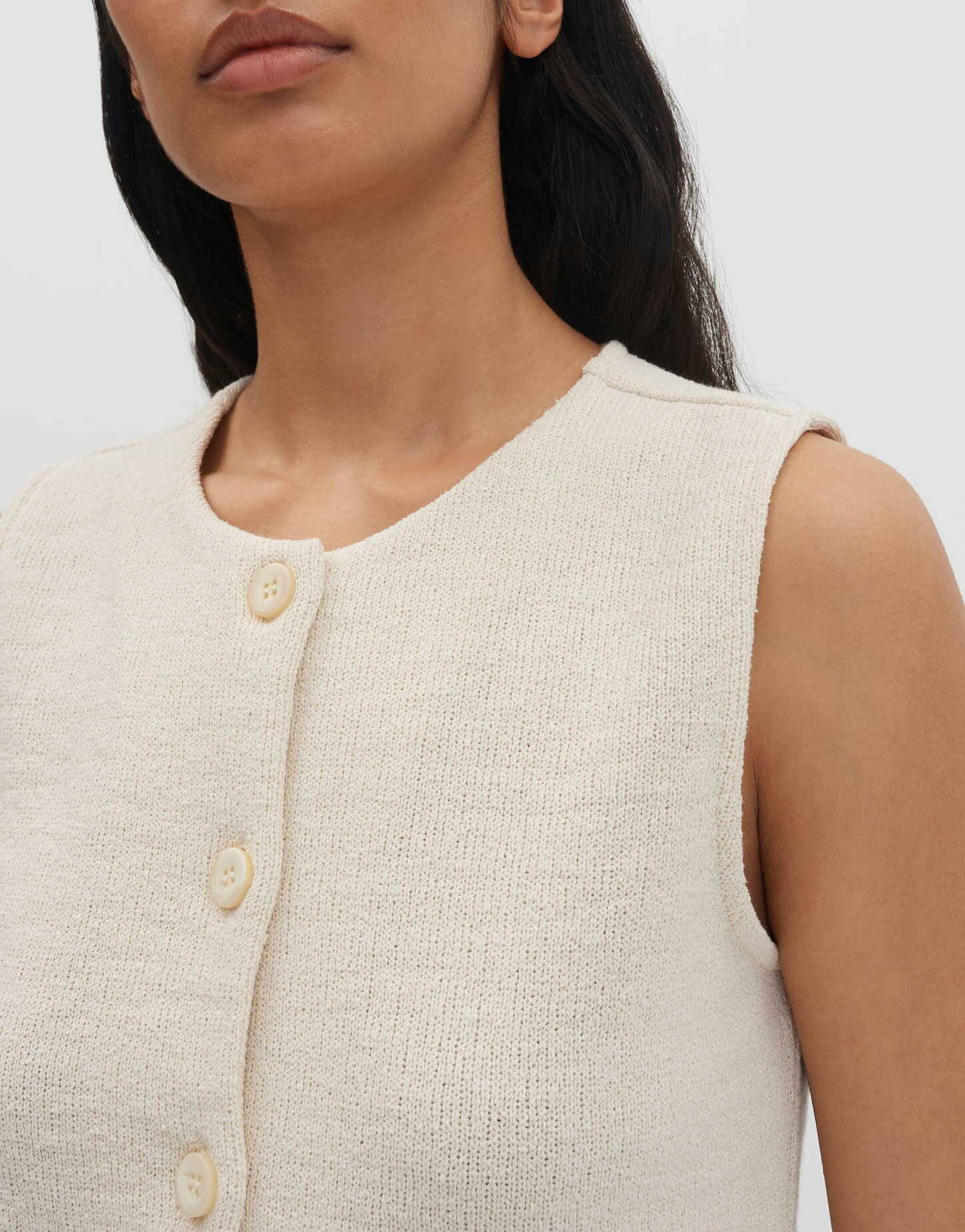 SOMEDAY GILET ULIDA NATURAL GLAZE