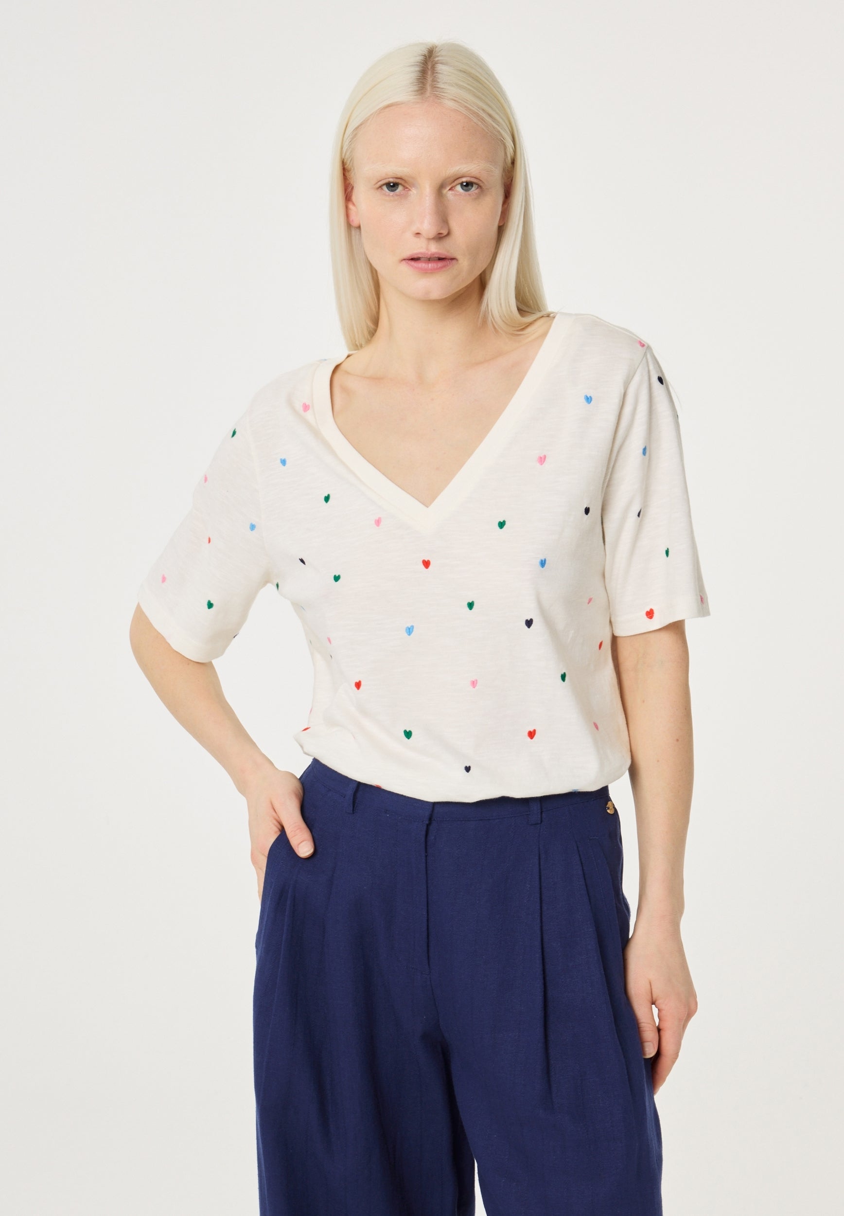 FABIENNE CHAPOT T-SHIRT PHIL COSY WHITE