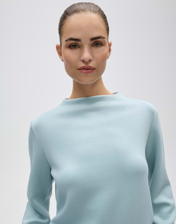OPUS SWEATER GISINNA DUSTY AQUA