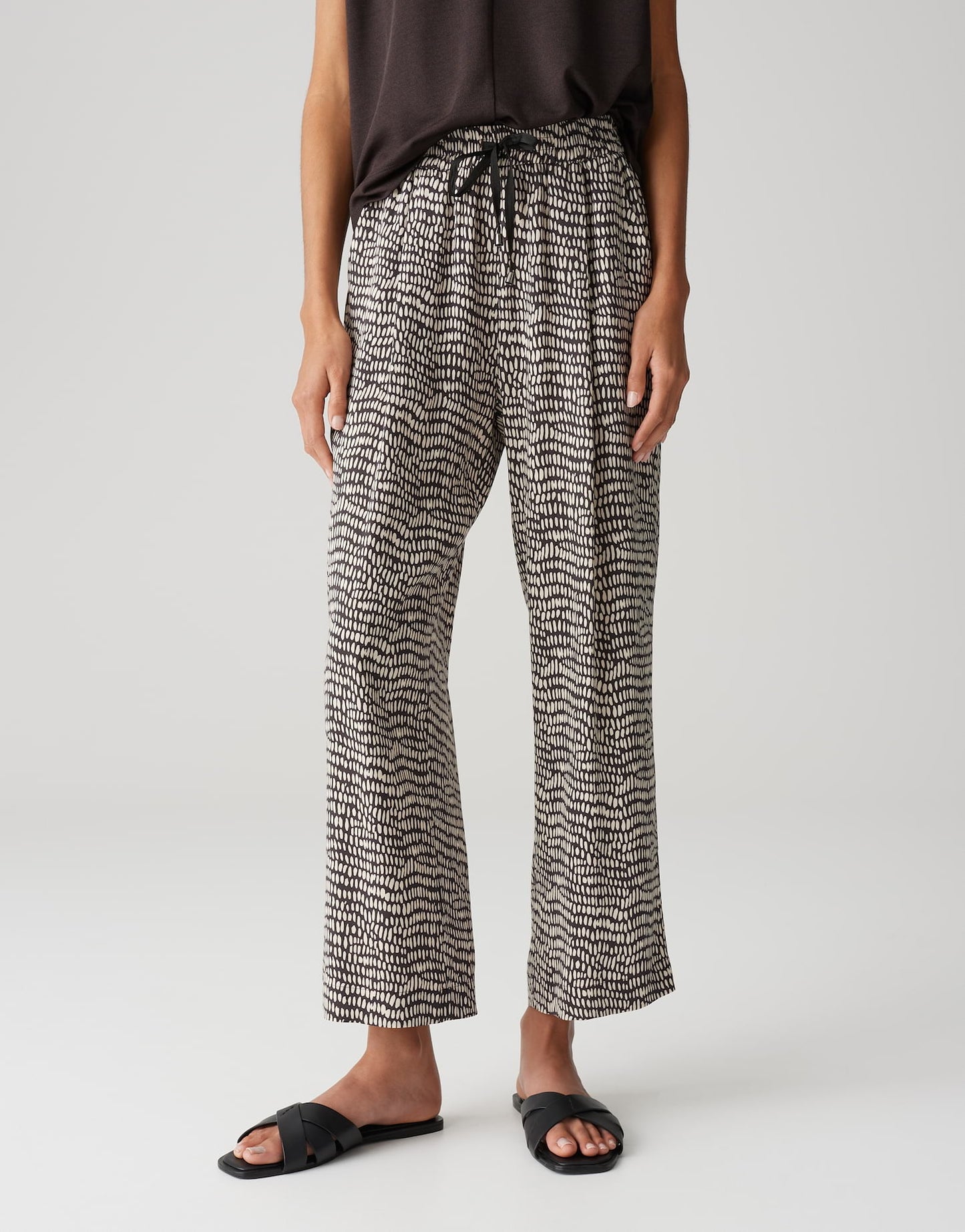 OPUS BROEK MAROU SPLASH MIDNIGHT BROWN