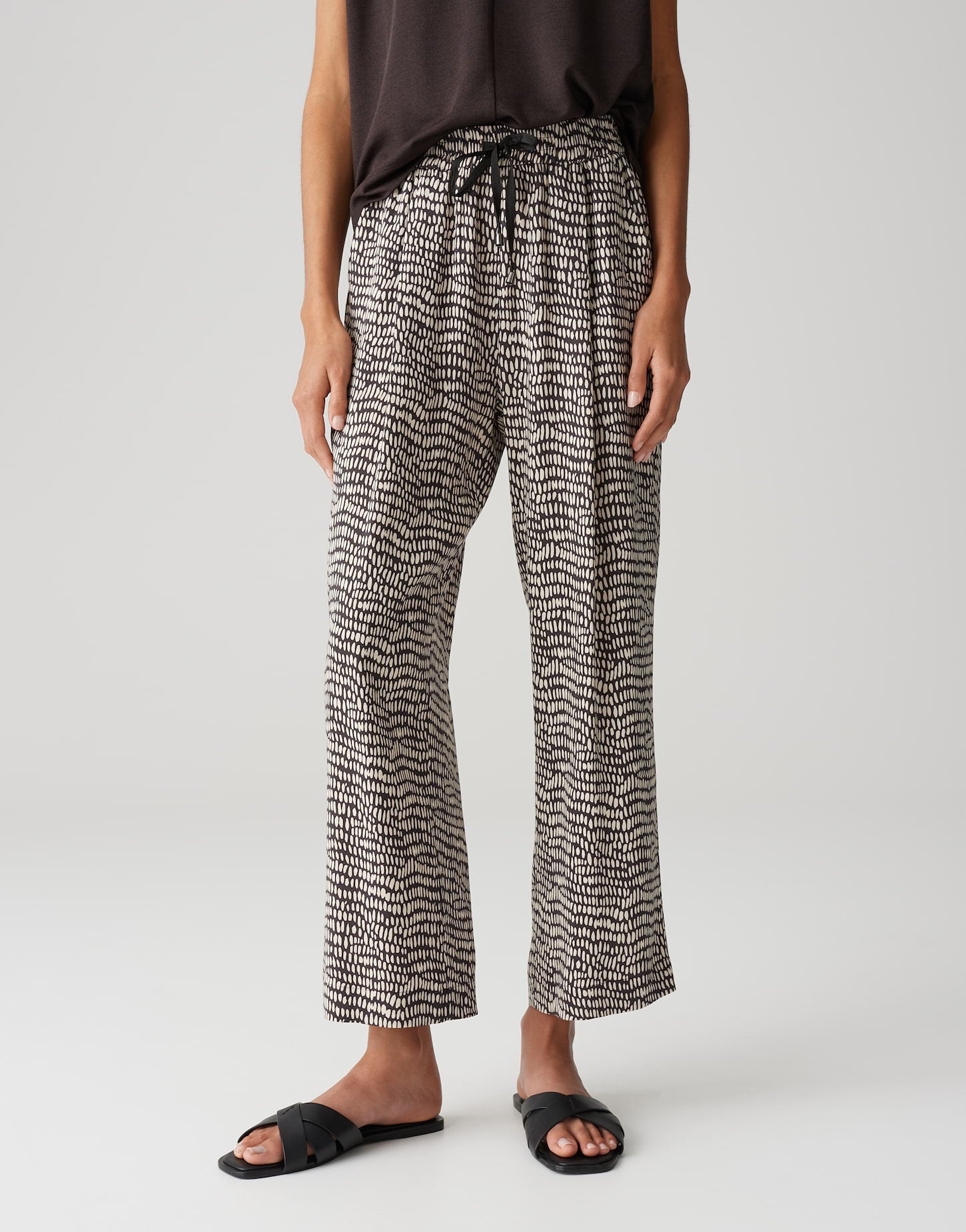 OPUS BROEK MAROU SPLASH MIDNIGHT BROWN
