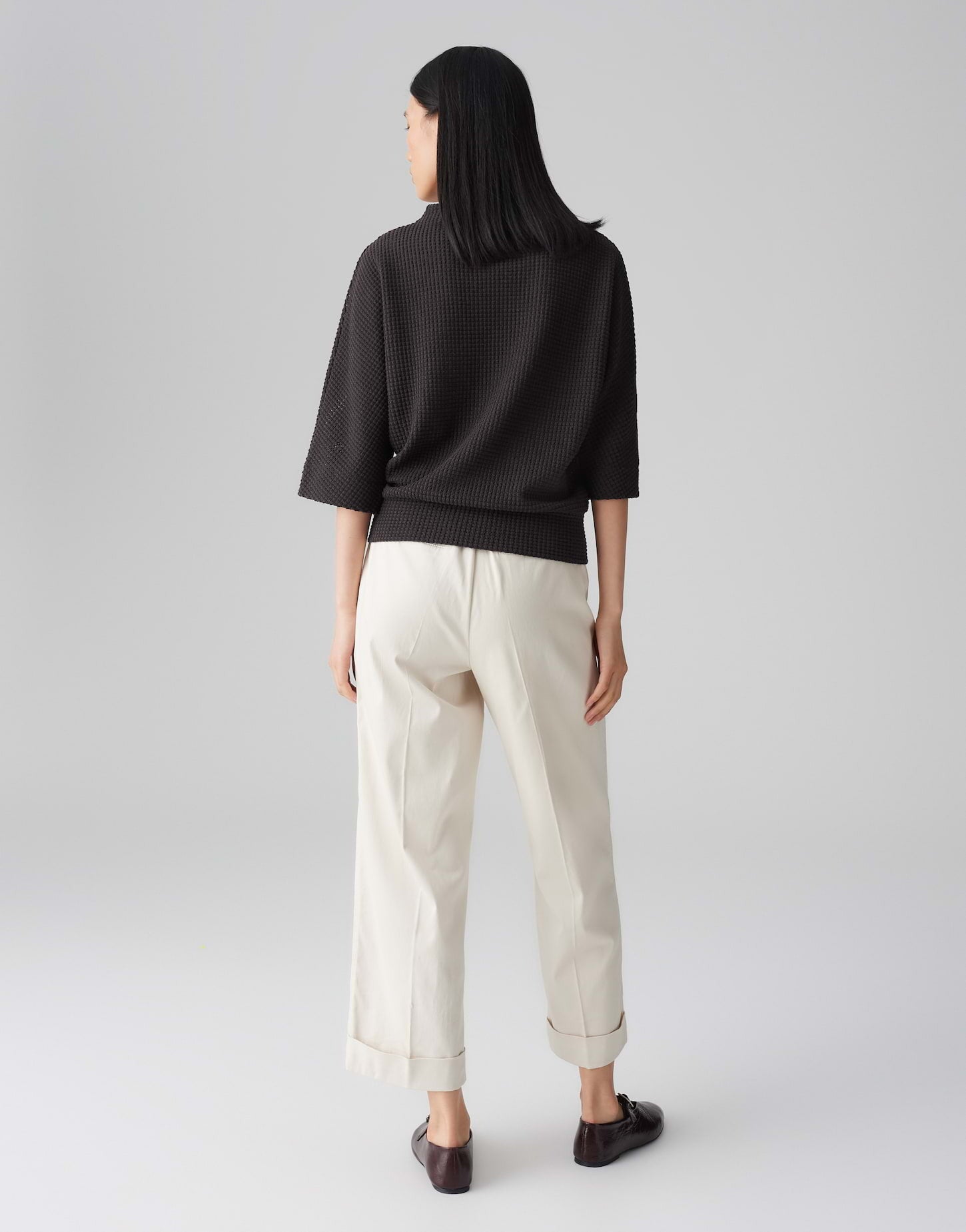 OPUS SWEATSHIRT GULOPI MIDNIGHT BROWN