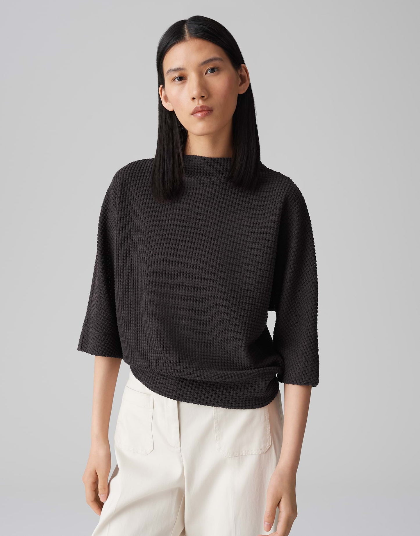 OPUS SWEATSHIRT GULOPI MIDNIGHT BROWN