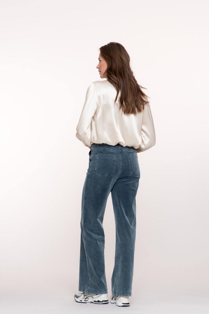 GEISHA BROEK CORDUROY INDIGO