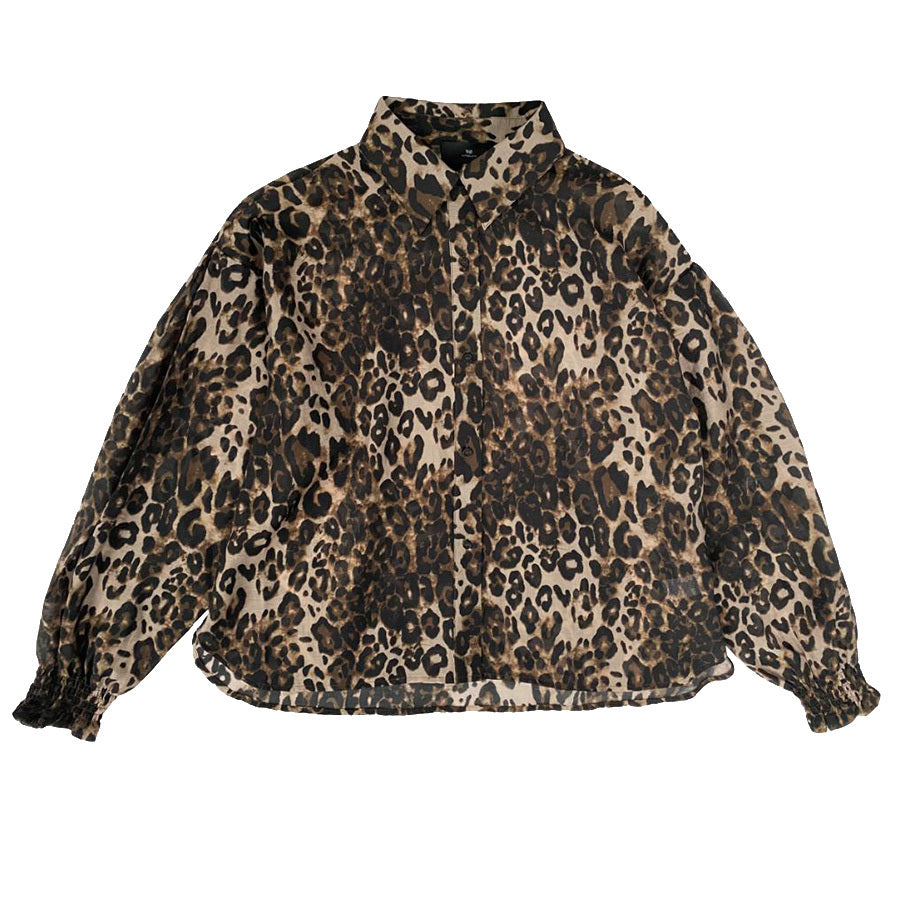 WITHBLACK BLOUSE ANNIKA LEO PRINT
