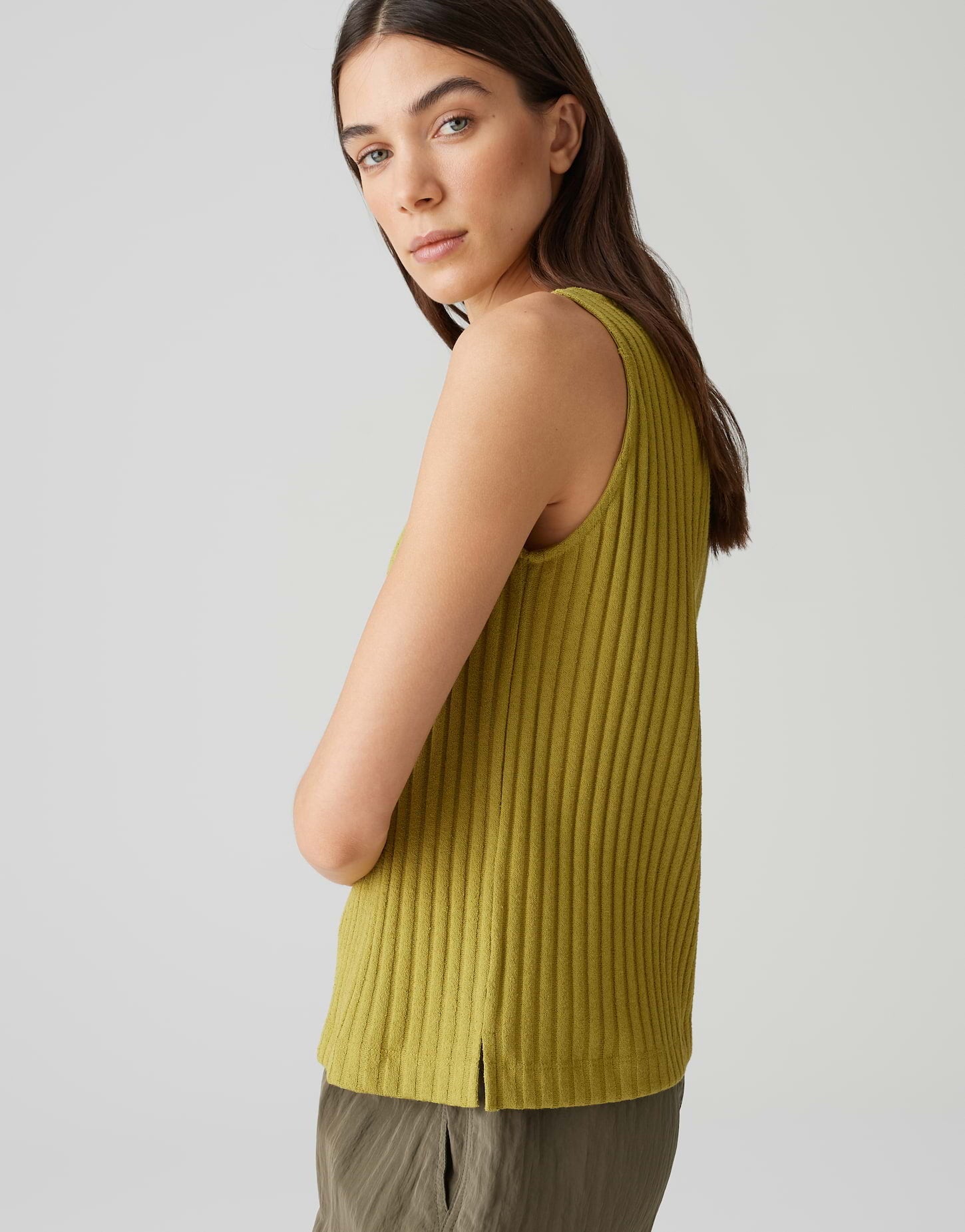 OPUS TOP IPOMA SLIT TROPICAL MOSS