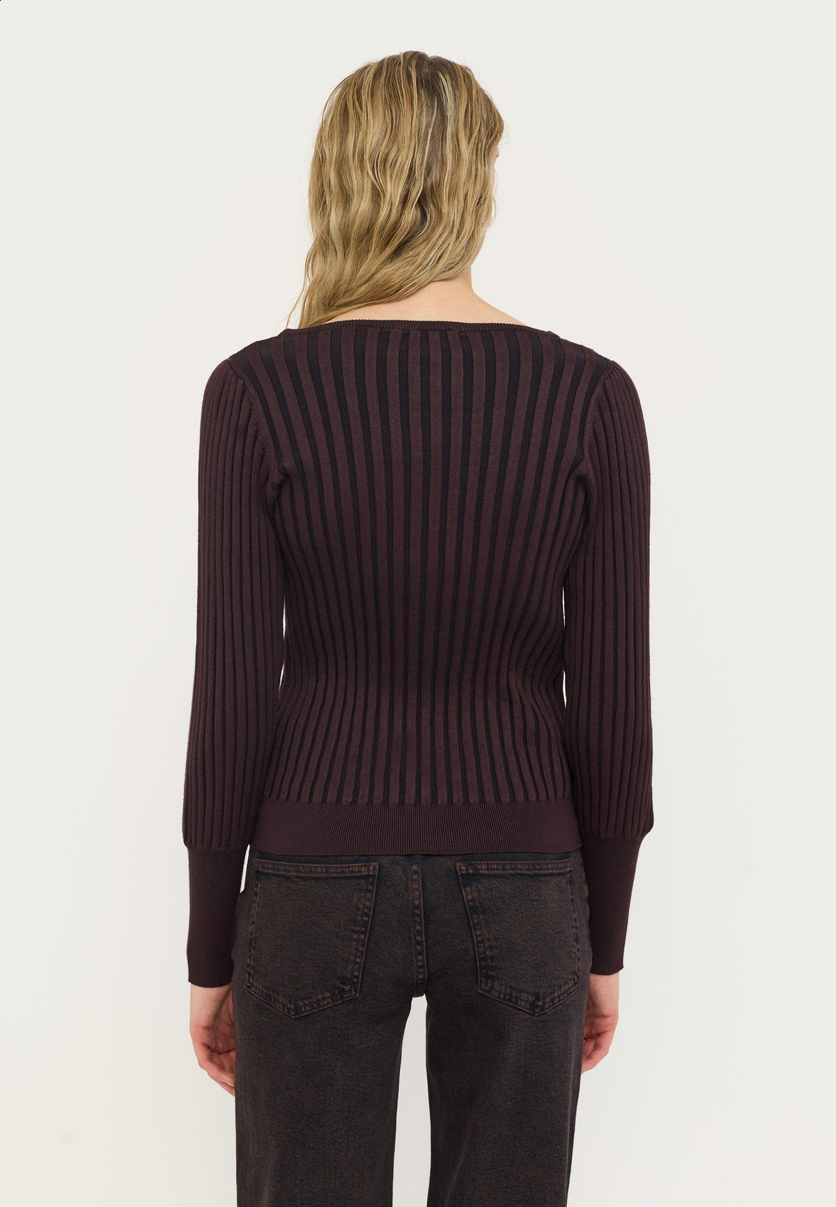 SOFT REBELS TRUI JILL CHOCOLATE PLUM